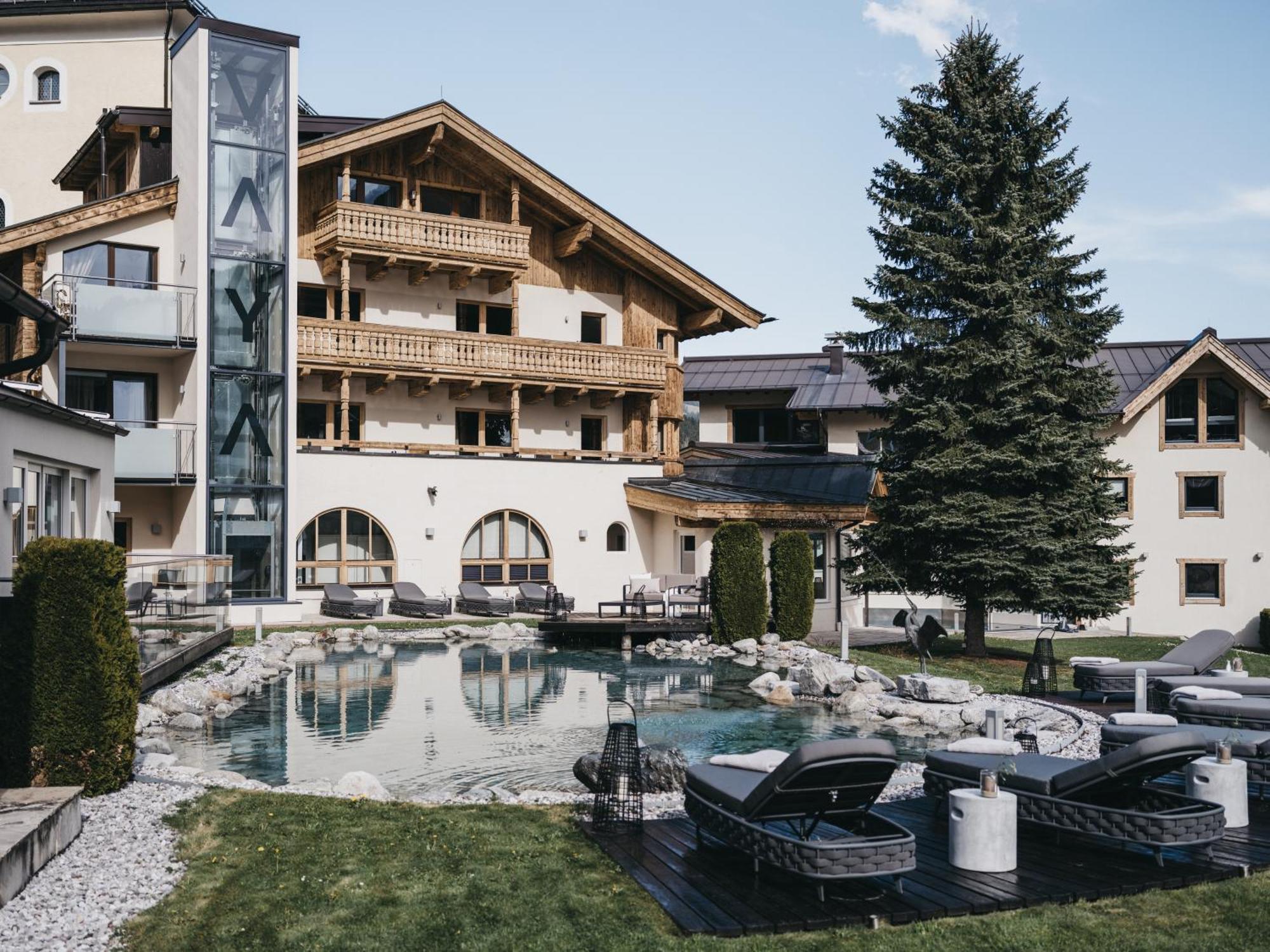 Vaya Post Saalbach Inklusive Joker Card Otel Dış mekan fotoğraf